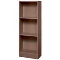 Hammerbacher Gemelamineerde spaanplaat Boekenkast 2 Planken 406 x 400 x 1.270 mm Bruin Walnoot