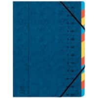 Intercalaire Exacompta 5222Z A4 Bleu Carte 24 x 1 x 32 cm