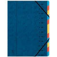 Intercalaire Exacompta 5222Z A4 Bleu Carte 24 x 1 x 32 cm