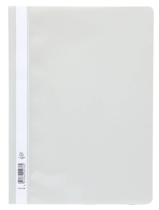 Farde à lamelles Exacompta A4 Gris Plastique 25 Unités