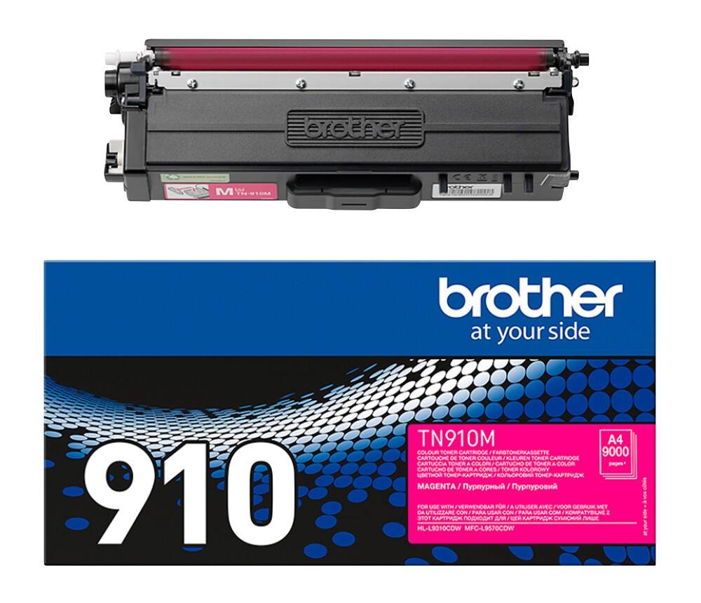 Brother TN-910M Origineel Tonercartridge Magenta