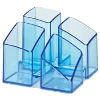 Multipot pour bureau HAN Scala 1745 Bleu, transparent 12,5 x 12,5 x 10 cm