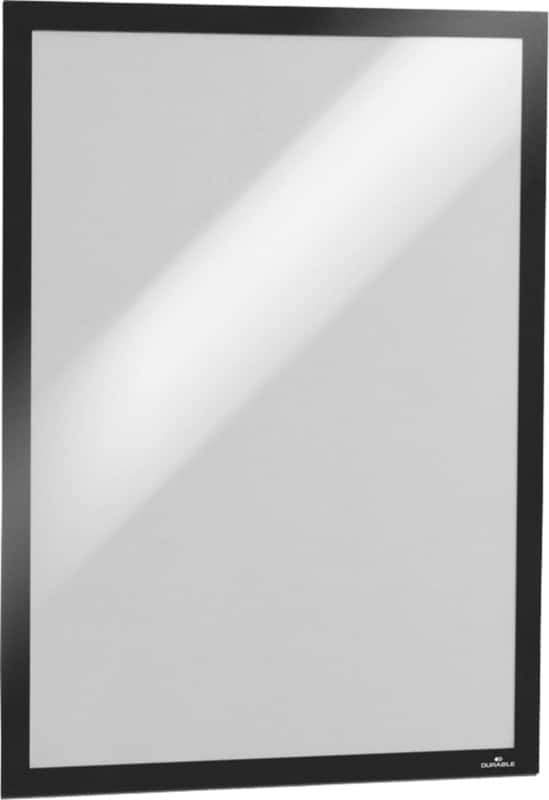 DURABLE DURAFRAME A3 Displayframe Zelfklevend, Magnetisch Zwart Klevend PVC (Polyvinylchloride) 487301 32,5 (B) x 0,4 (D) x 44,8 (H) cm 2 Stuks