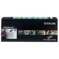 Toner Lexmark D'origine X203A11G Noir