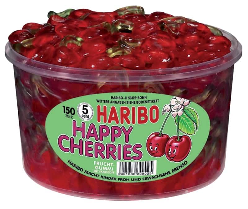 Paquet de bonbons Haribo Happy Cherries 150 Unités