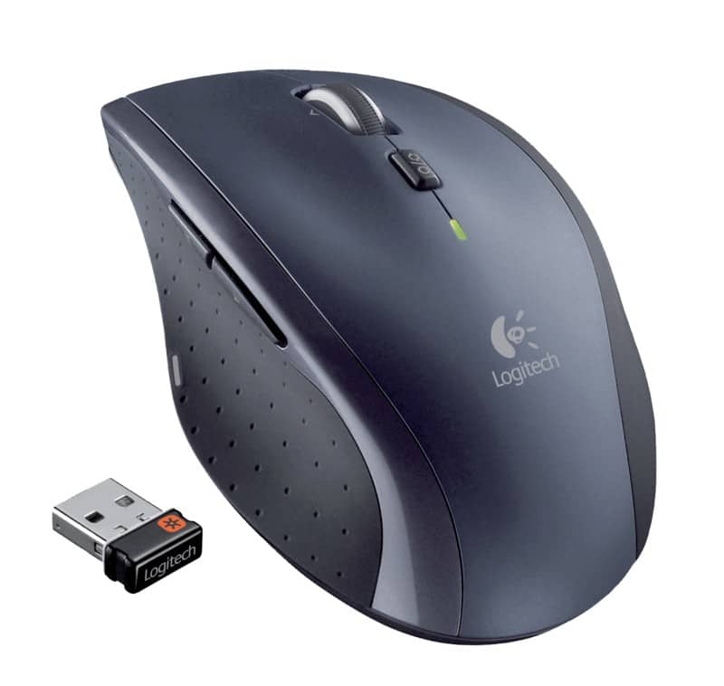 Logitech M705 Draadloze muis Draadloos Zwart