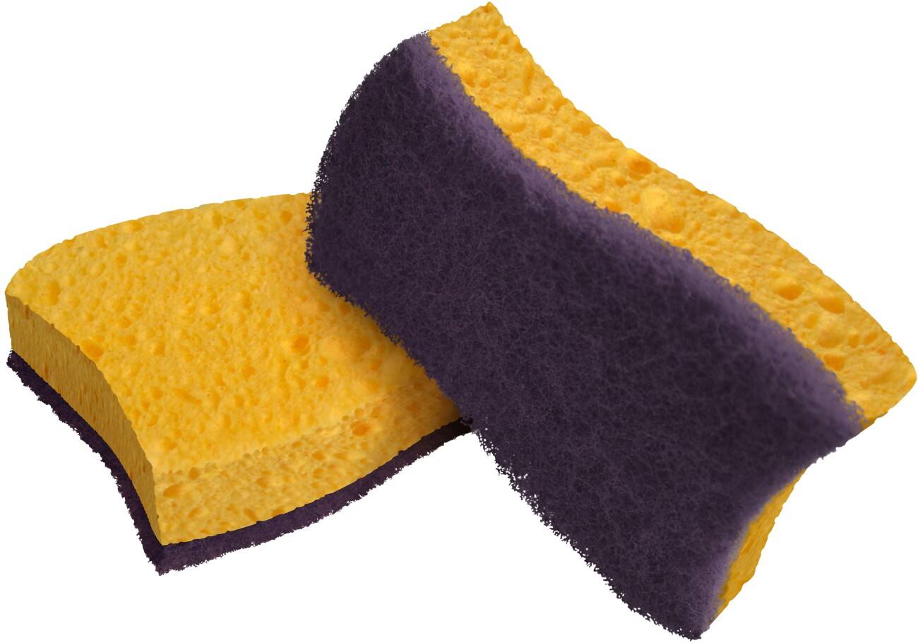 Éponge Scotch-Brite Extreme Voilet, noir 2 Unités