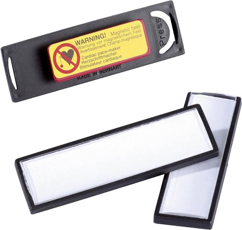 DURABLE Badges met Magneet 67 x 17 mm 25 Stuks