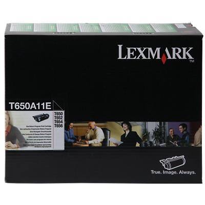 Toner Lexmark D'origine T650A11E Noir