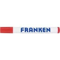 Franken Z190201 Whiteboardmarker Rood 10 Stuks