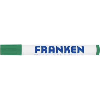 Marqueur pour tableaux blancs Franken 6 mm Vert 10 Unités