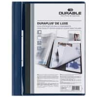 Farde à lamelles DURABLE 2589-07 A4 Bleu foncé Plastique transparent