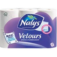 Nalys Toiletpapier Velours maxi sheet 3-laags 6 Rollen à 126 Vellen
