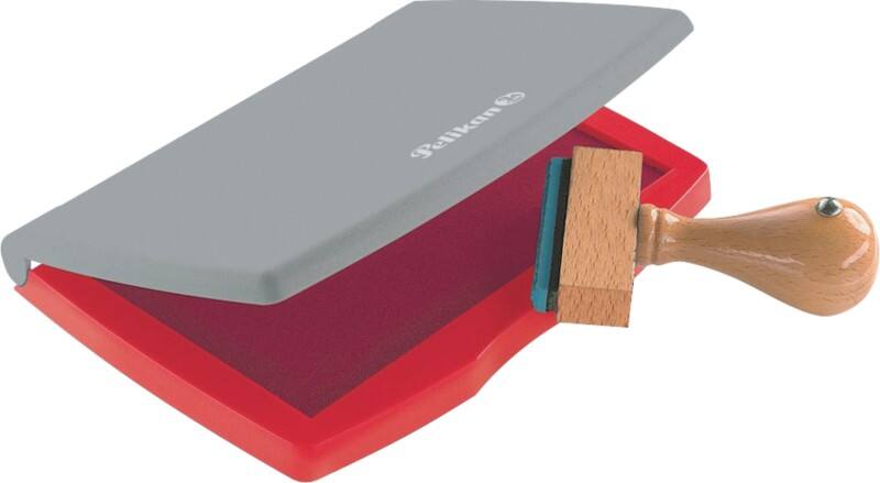 Tampon encreur Pelikan 336214 Rouge 7 x 11 cm pour