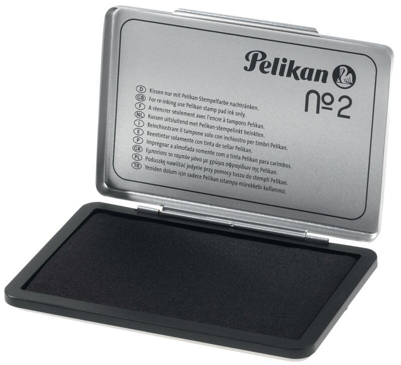 Coussin encreur Pelikan 331777 Noir 11 x 7 cm pour