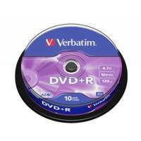 Verbatim DVD+R 4.7 GB 10 Stuks