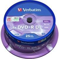 Verbatim DVD+R DL 8.5 GB 25 Stuks