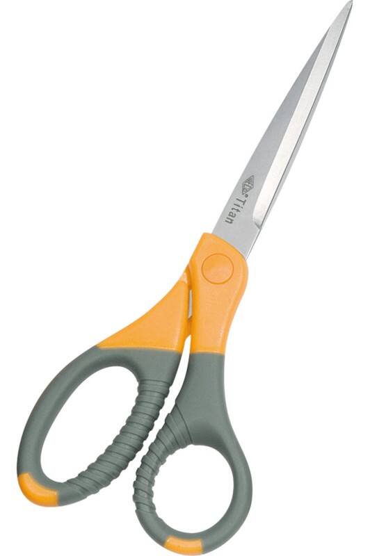 WEDO Schaar 985 8 Geel, grijs