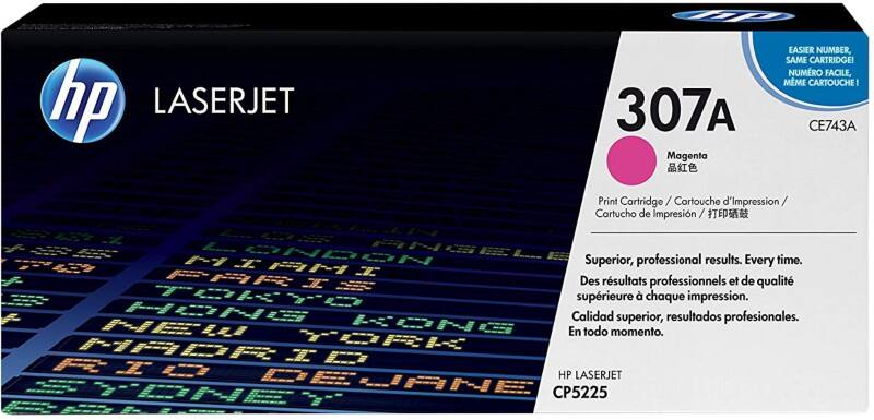 Print Cartridge HP 307A D'origine CE743A Magenta