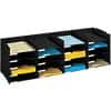 Module à tiroirs Paperflow 4 x 5 compartiments Polypropylène Noir 897 x 304 x 313 mm