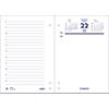 Brepols Kalender 2025 1 Dag per 2 pagina's Frans, Nederlands 12 (B) x 8,4 (H) cm Wit