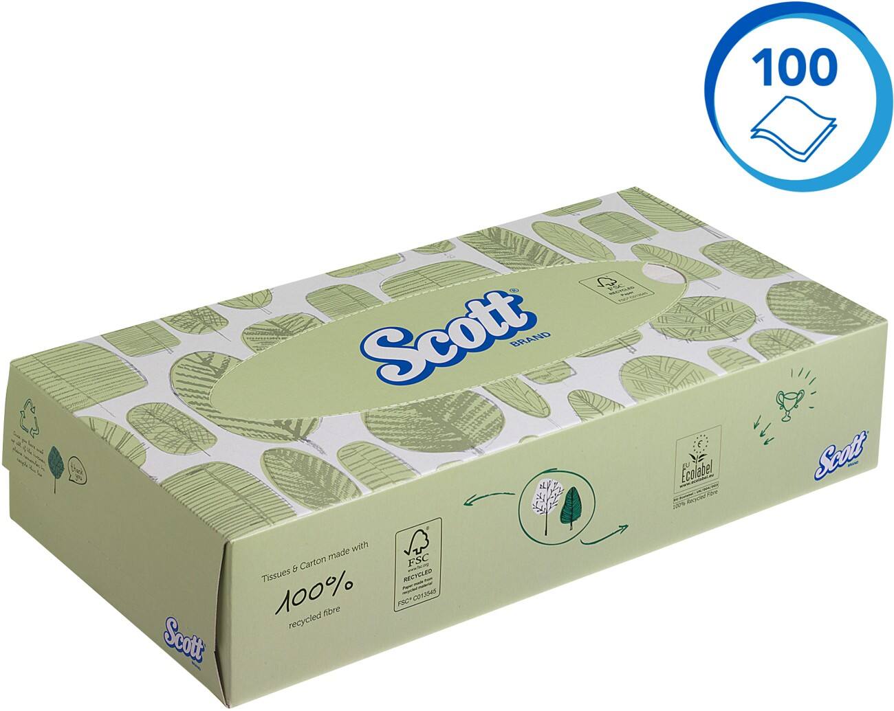 Scott Tissues 8837 2-laags 100 Vellen