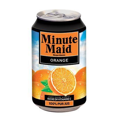 Minute Maid Orange Canette 24 Unités de 330 ml