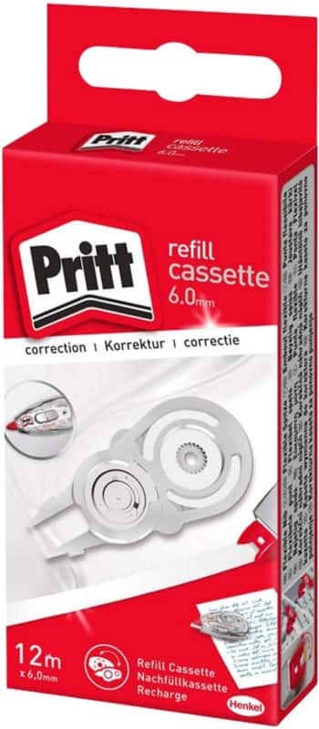 Pritt Refill Flex Navulling voor correctieroller 6 mm 12000 mm