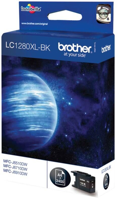 Brother LC1280XLBK Origineel Inktcartridge Zwart