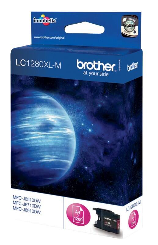 Brother LC1280XLM Origineel Inktcartridge Magenta