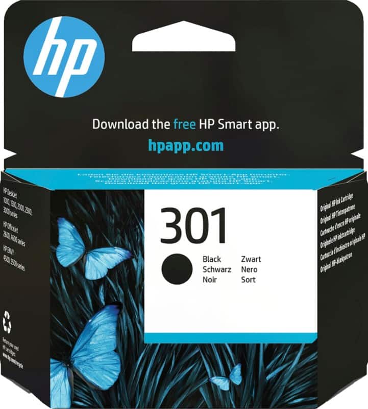 HP 301 originele inktcartridge CH561EE zwart