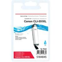 Viking CLI-551C XL compatibele Canon inktcartridge cyaan