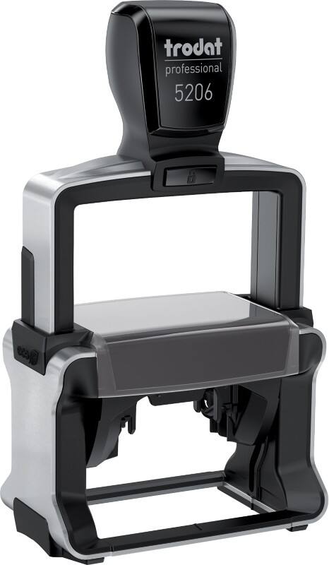 Trodat Professional 5206 tekststempel, afdrukgrootte 56 x 33mm., max. 8 regels tekst