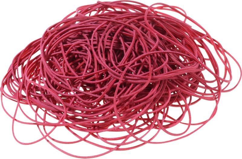 Viking Elastieken 120 x 1,5 mm Ø 80 mm Rood 500 g