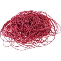 Office Depot Elastiekjes 120 x 1,5 mm 80 mm Rood 500 g