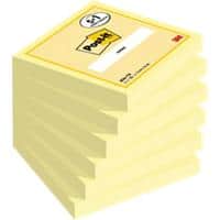 Post-it Notes 76 x 76 mm Canary Yellow Geel 100 Vellen Voordeelpak 5 + 1 GRATIS