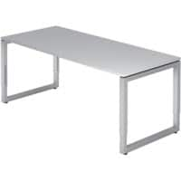 Bureau Hacmerbacher VRS19/5 R-Serie Gris clair 180 x 80 x 85 cm