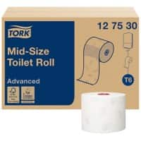 Papier toilette Tork T6 Advanced 2 épaisseurs 127530 27 Rouleaux de 320 Feuilles