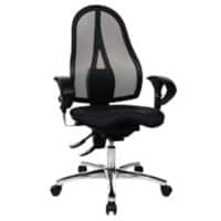 Siège de bureau TOPSTAR Contact permanent Filet Accoudoirs réglables en hauteur Oui Noir 110 kg Sitness 15