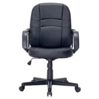 Fauteuil de direction Niceday Cuir reconstitué Noir