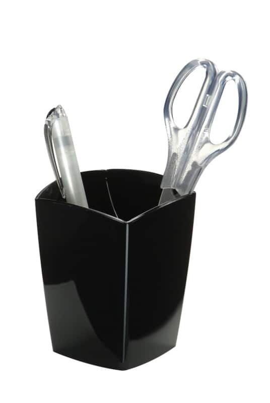 CEP Pennenbakje Zwart Polystyreen 7,4 x 7,4 x 9,5 cm