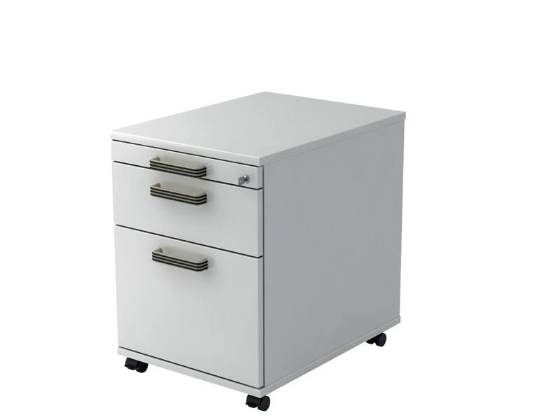 Hammerbacher Ladeblok 2 Lades Afsluitbaar 428 x 580 x 590 mm