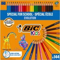 BIC 887830 Kleurpotloden Kleurenassortiment 144 Stuks