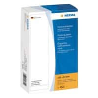 Étiquettes d'affranchissement HERMA Franking Blanc 44 x 163 mm 500 Unités 4322