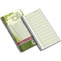 Cahier Djois Atlanta "À faire ce jour" NL Green Vert non perforé Spécial 14 x 29,7 cm 70 g/m² 80 feuilles 80 feuilles