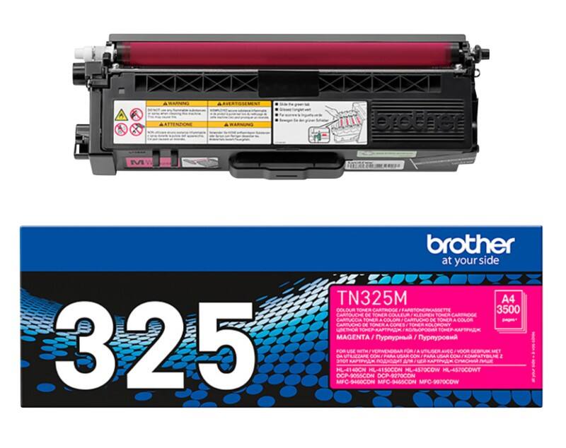 Brother TN-325M Origineel Tonercartridge Magenta