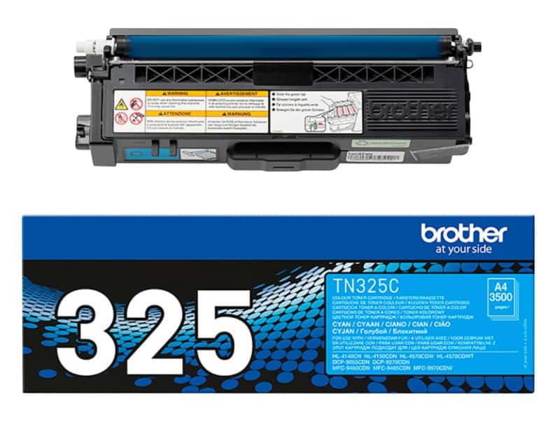 Brother TN-325C Origineel Tonercartridge Cyaan
