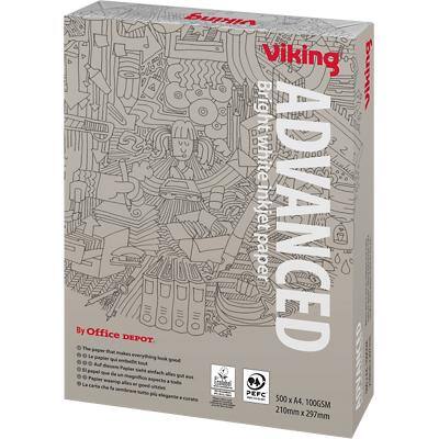 Viking A4 Kopieerpapier Wit 100 g/m² Glad 500 Vellen
