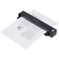 Fujitsu iX100 A4 Draagbaar Document Scanner 600 dpi Netwerkcompatibel WiFi-verbinding Zwart