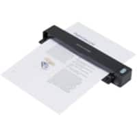 Scanner Fujitsu iX100 A4 Portable 600 dpi Compatible réseau Wi-Fi Noir